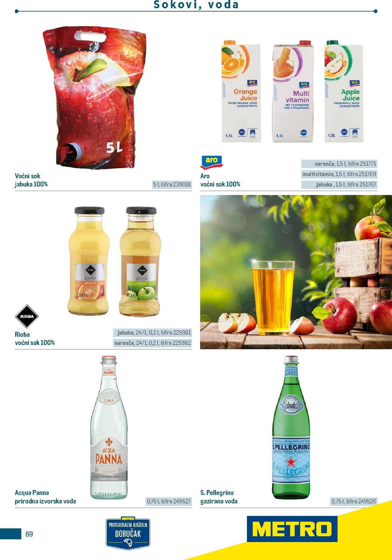 metro - Prelistajte katalog Metro - Poslovna rješenja - Doručak, vrijedi od 01.01.2026 do 31.12.2026 - page: 69