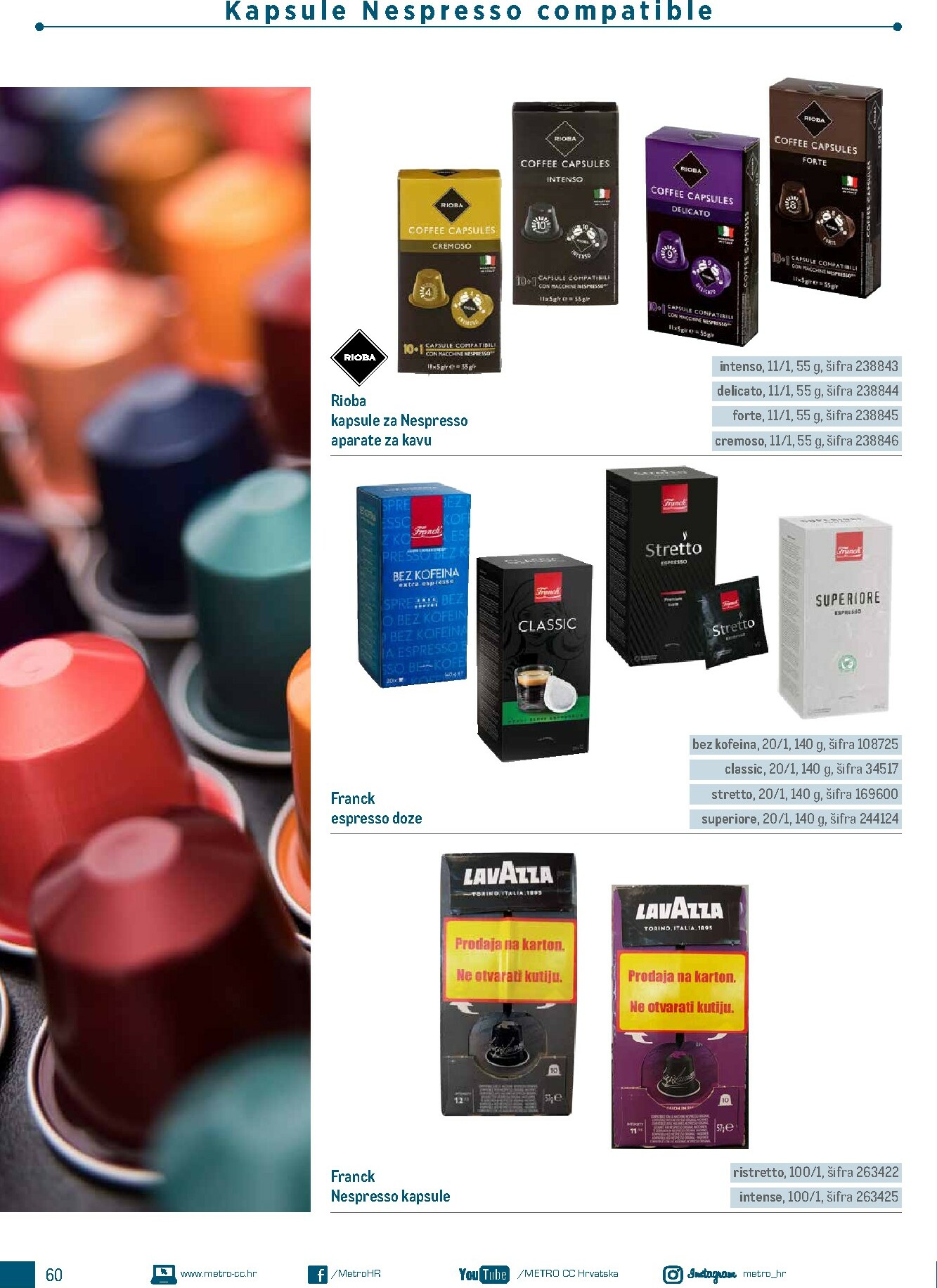 metro - Prelistajte katalog Metro - Poslovna rješenja - Doručak, vrijedi od 01.01.2026 do 31.12.2026 - page: 60