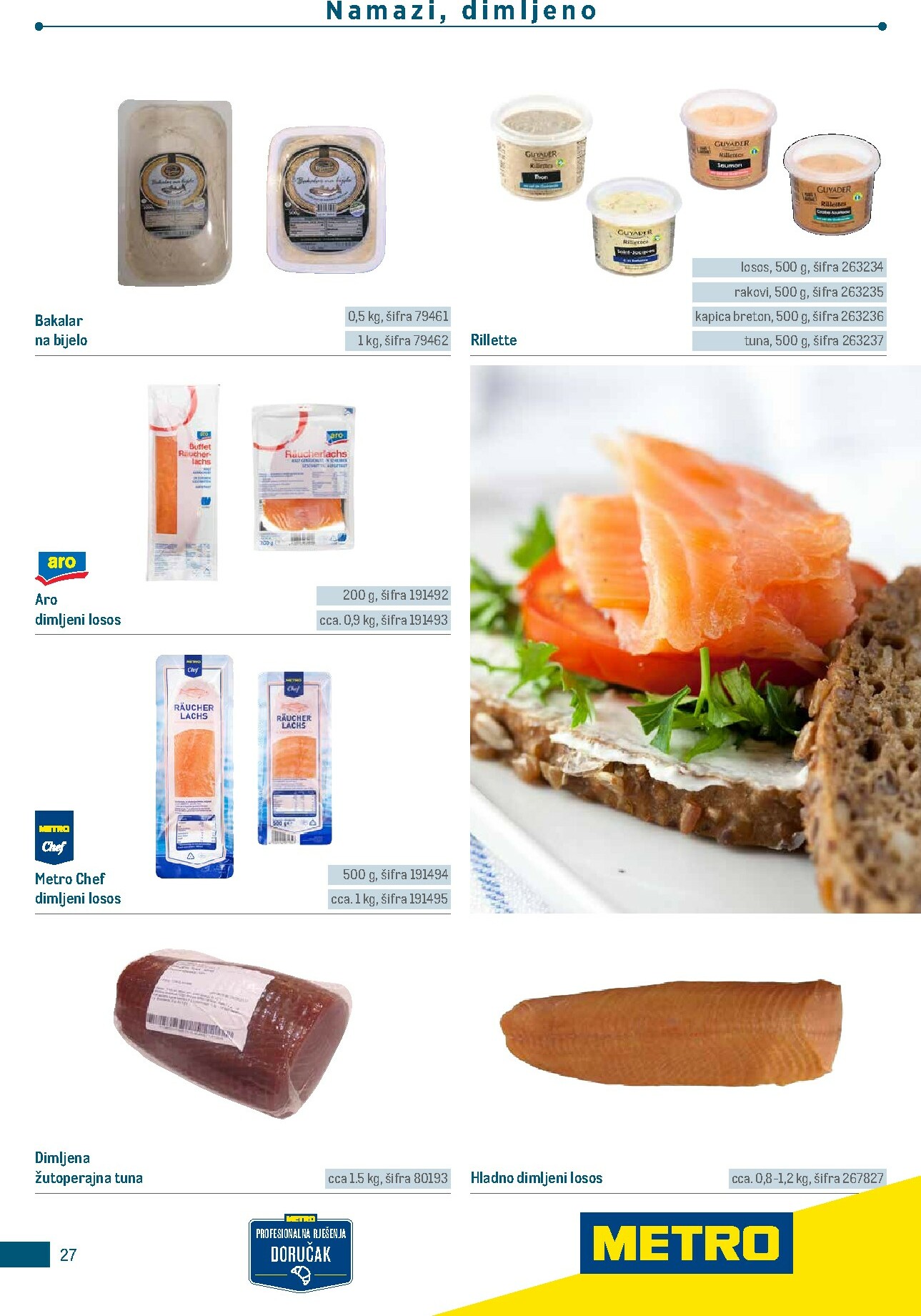 metro - Prelistajte katalog Metro - Poslovna rješenja - Doručak, vrijedi od 01.01.2026 do 31.12.2026 - page: 27