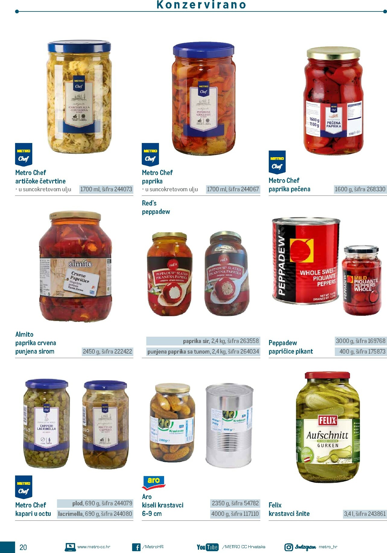 metro - Prelistajte katalog Metro - Poslovna rješenja - Doručak, vrijedi od 01.01.2026 do 31.12.2026 - page: 20