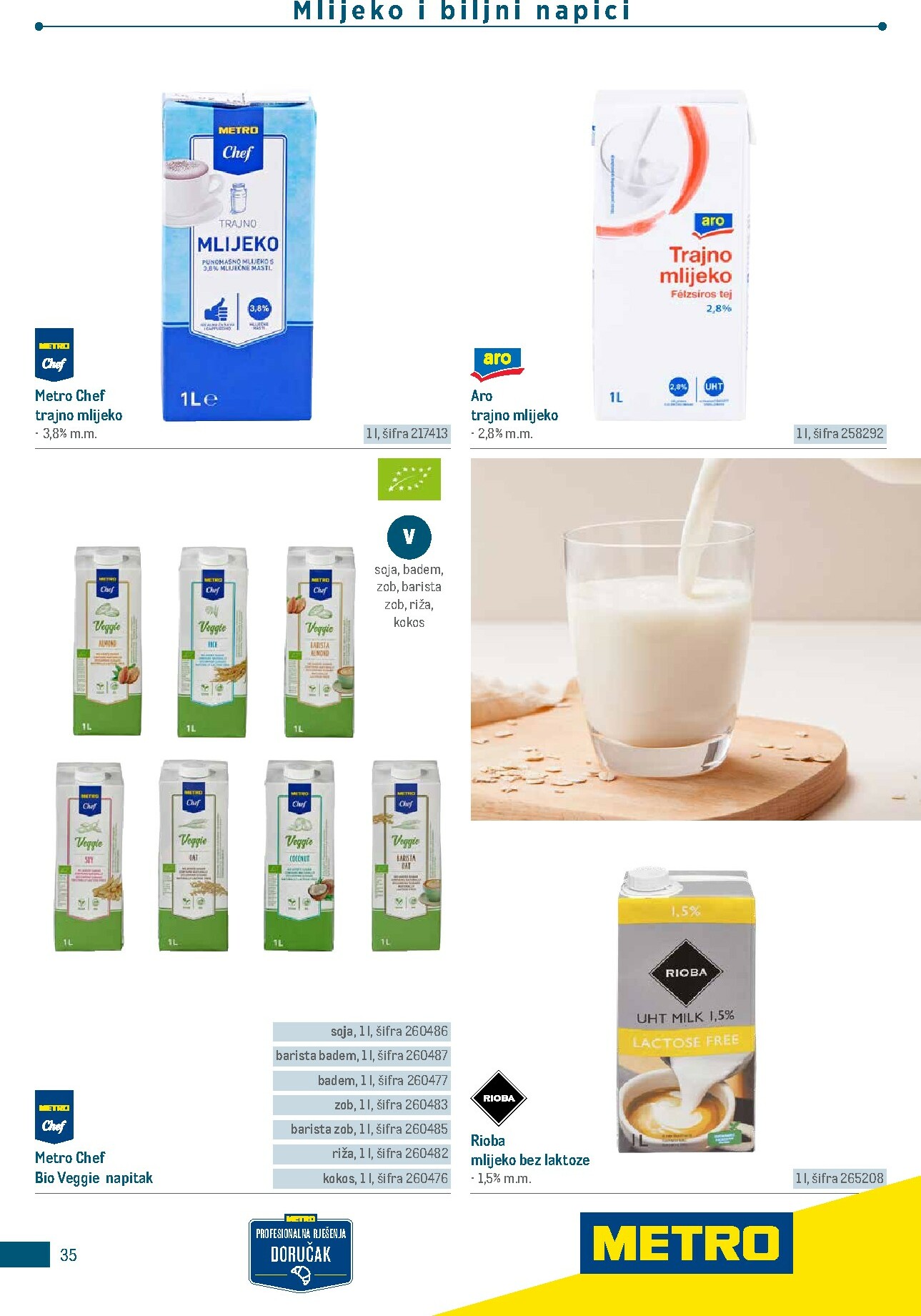 metro - Prelistajte katalog Metro - Poslovna rješenja - Doručak, vrijedi od 01.01.2026 do 31.12.2026 - page: 35