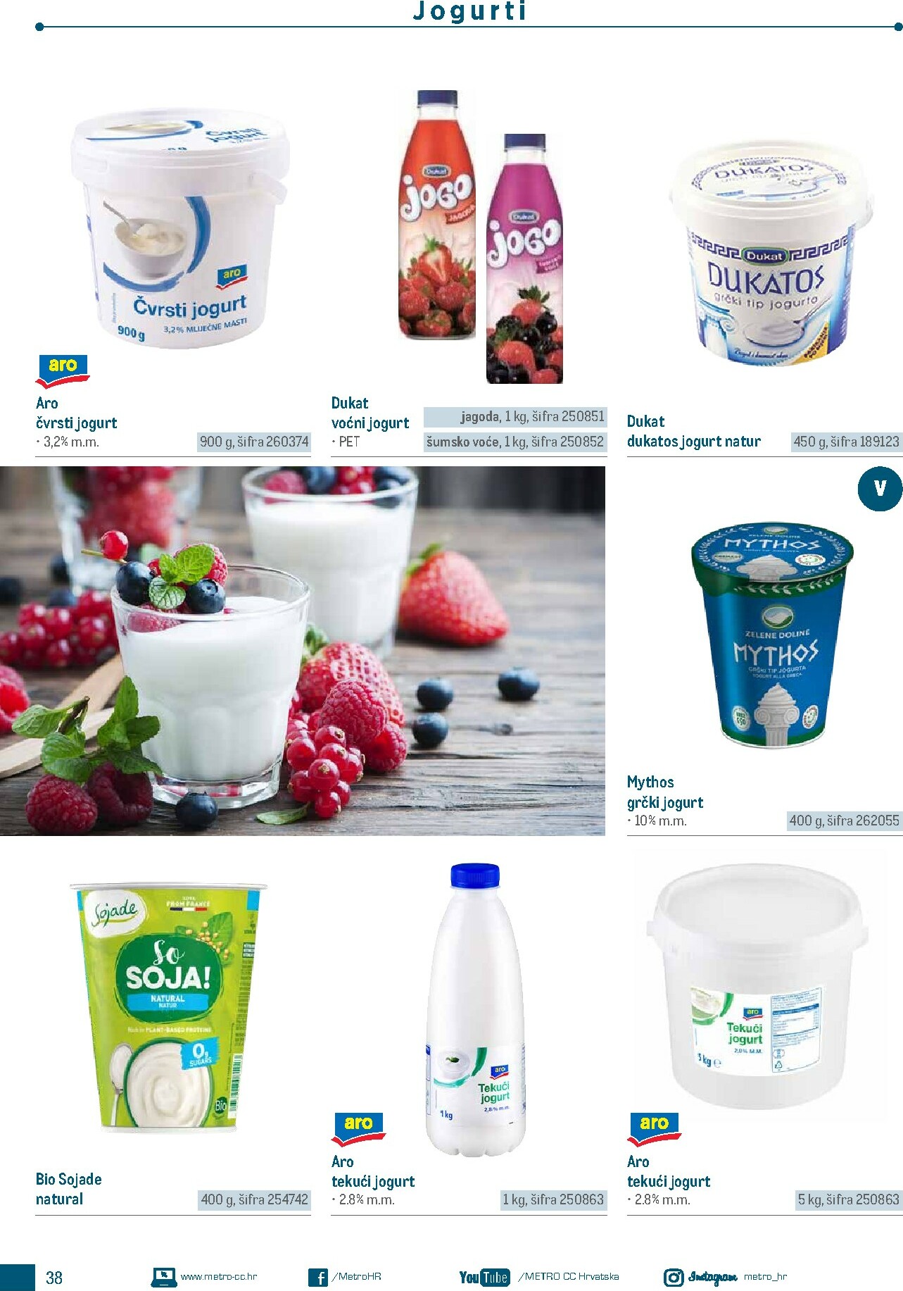 metro - Prelistajte katalog Metro - Poslovna rješenja - Doručak, vrijedi od 01.01.2026 do 31.12.2026 - page: 38