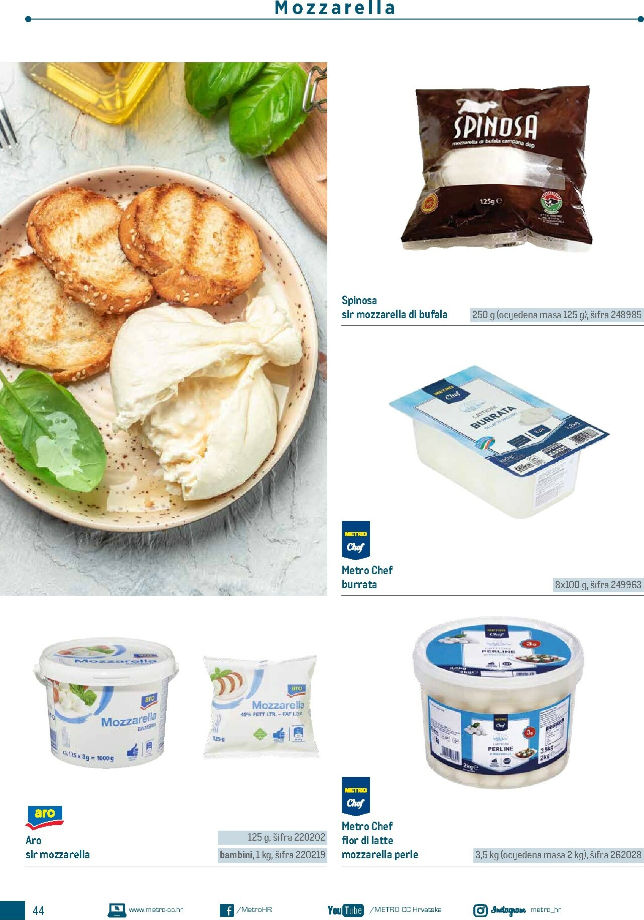 metro - Prelistajte katalog Metro - Poslovna rješenja - Doručak, vrijedi od 01.01.2026 do 31.12.2026 - page: 44