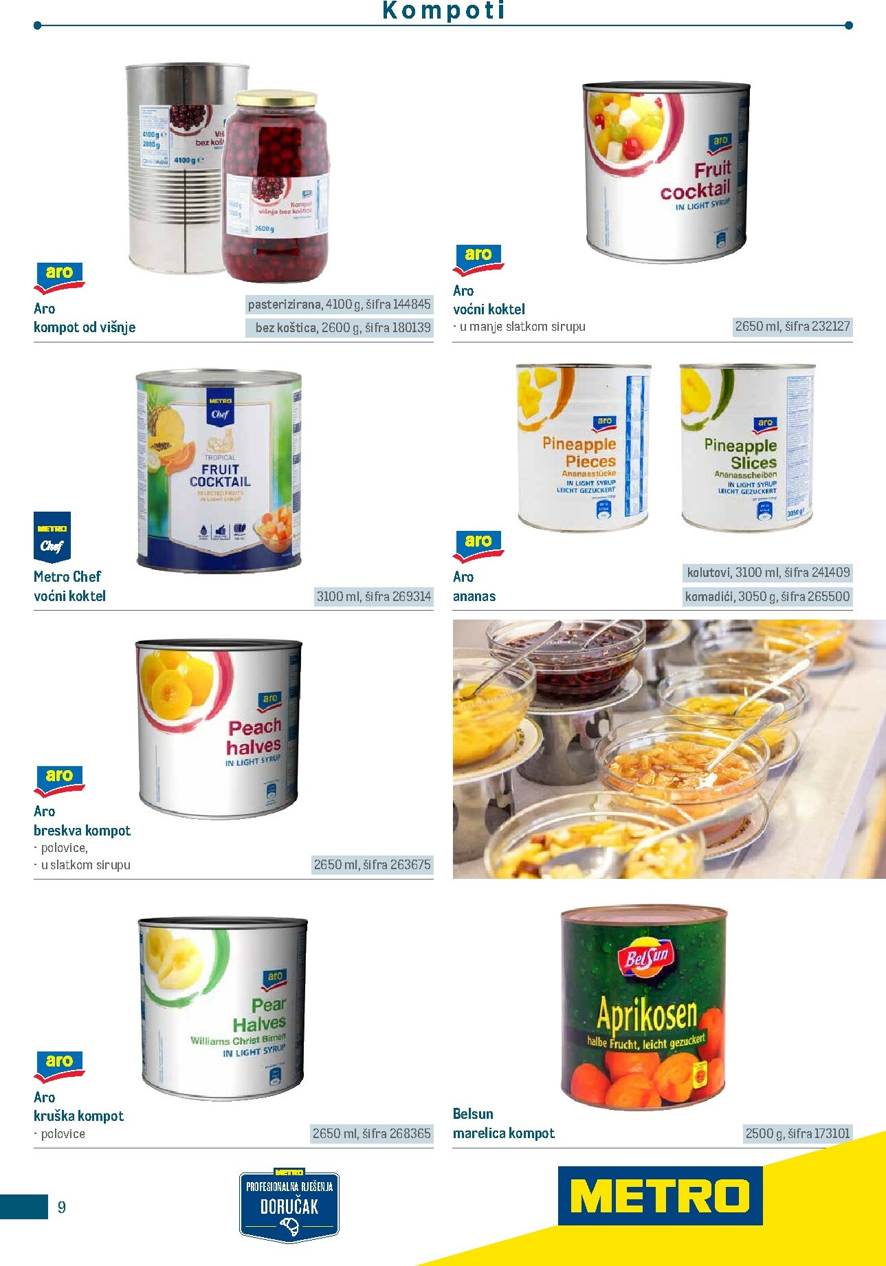 metro - Prelistajte katalog Metro - Poslovna rješenja - Doručak, vrijedi od 01.01.2026 do 31.12.2026 - page: 9