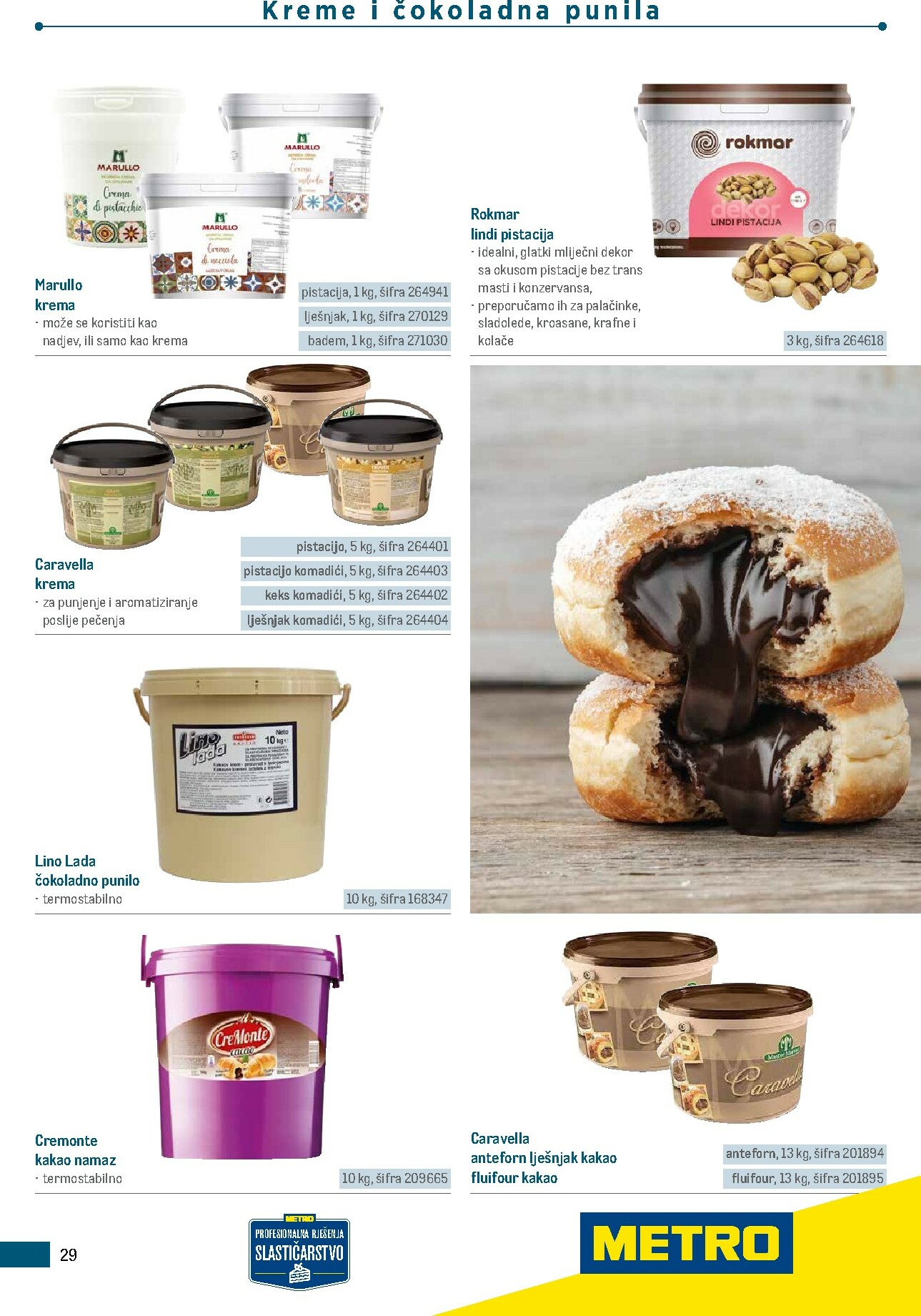 metro - Prelistajte katalog Metro - Poslovna rješenja - Proizvodi za slastičarstvo, vrijedi od 01.01.2026 do 31.12.2026 - page: 29