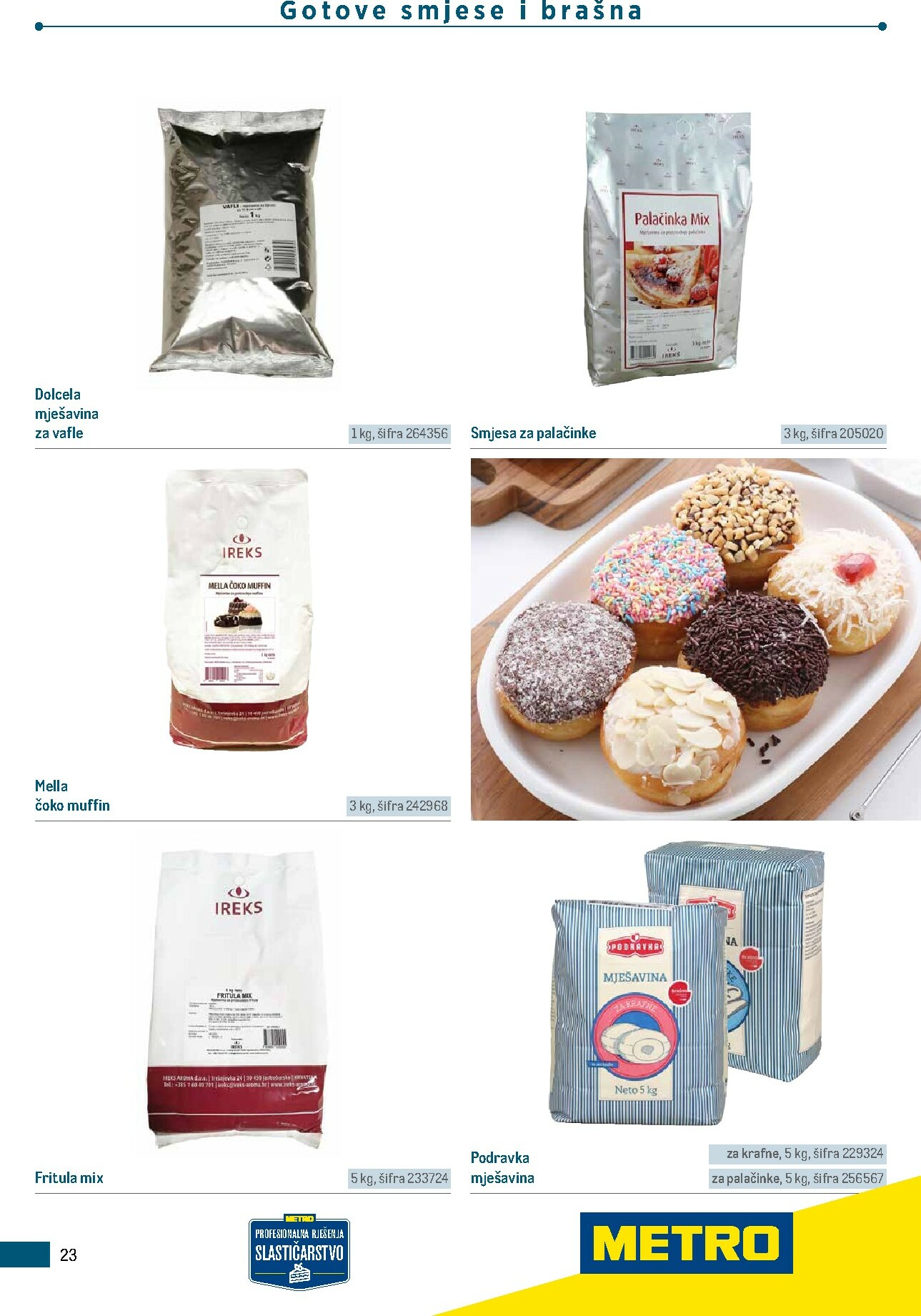 metro - Prelistajte katalog Metro - Poslovna rješenja - Proizvodi za slastičarstvo, vrijedi od 01.01.2026 do 31.12.2026 - page: 23