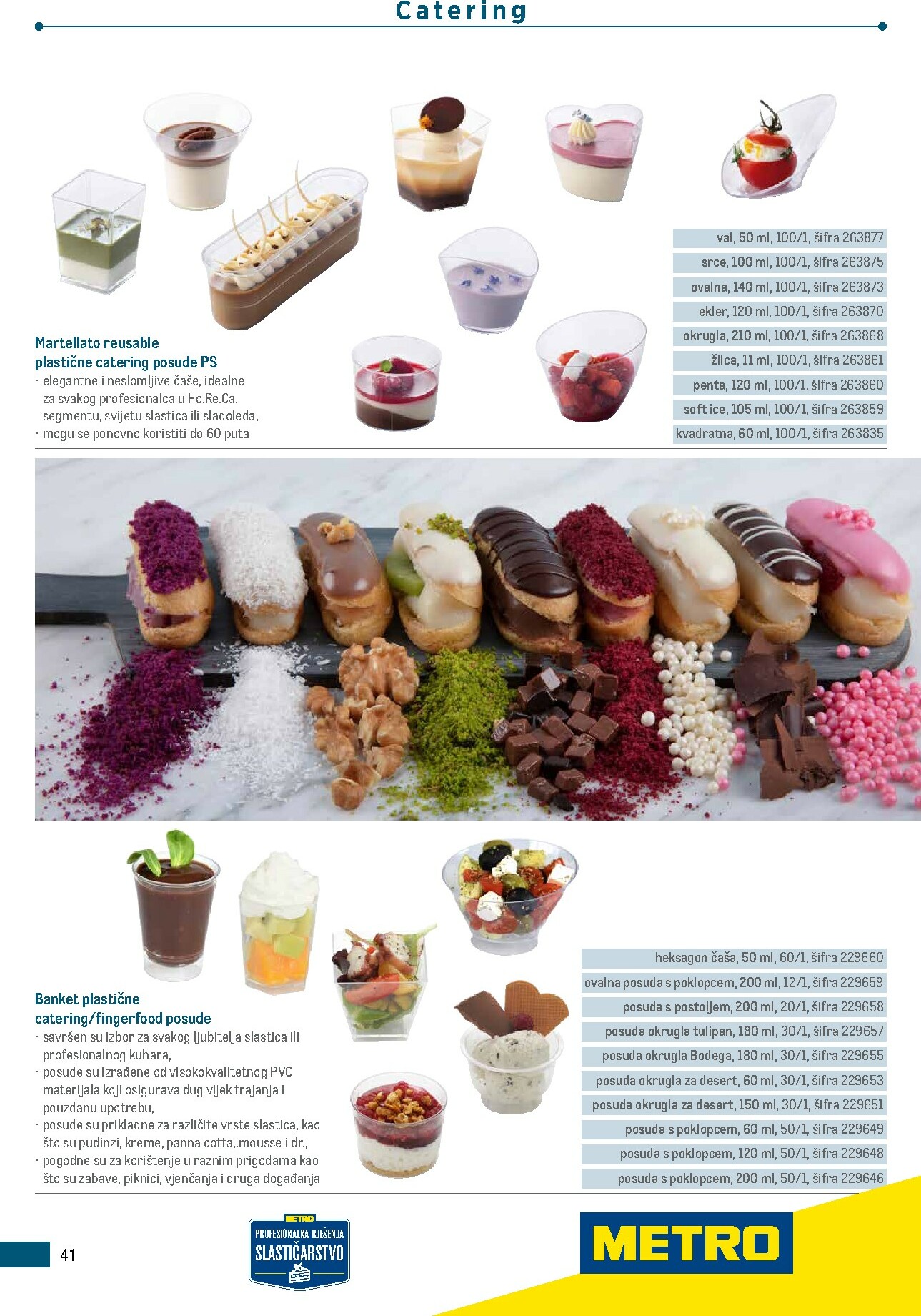 metro - Prelistajte katalog Metro - Poslovna rješenja - Proizvodi za slastičarstvo, vrijedi od 01.01.2026 do 31.12.2026 - page: 41