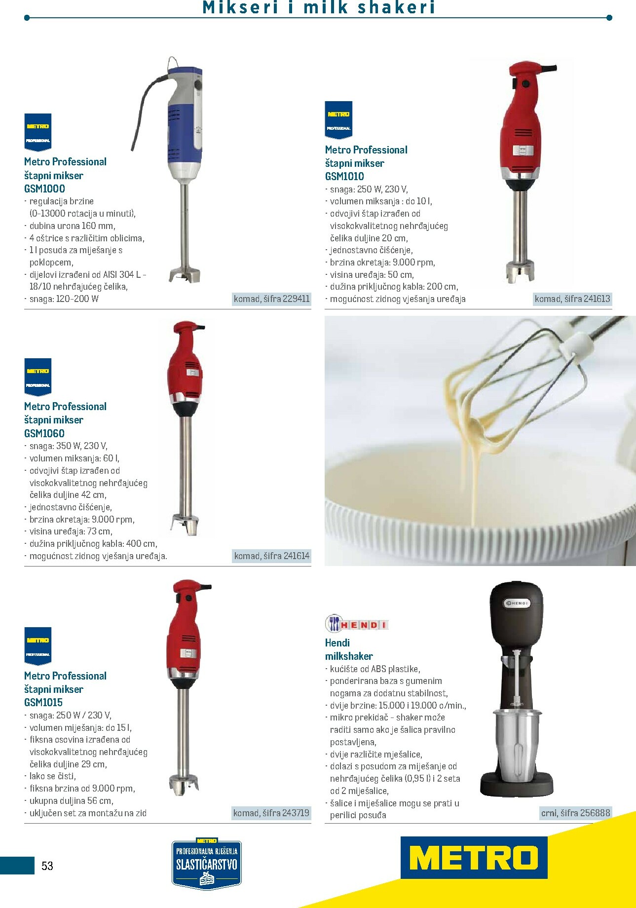 metro - Prelistajte katalog Metro - Poslovna rješenja - Proizvodi za slastičarstvo, vrijedi od 01.01.2026 do 31.12.2026 - page: 53