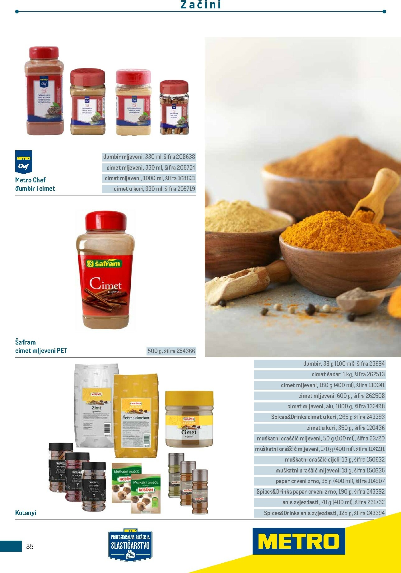 metro - Prelistajte katalog Metro - Poslovna rješenja - Proizvodi za slastičarstvo, vrijedi od 01.01.2026 do 31.12.2026 - page: 35