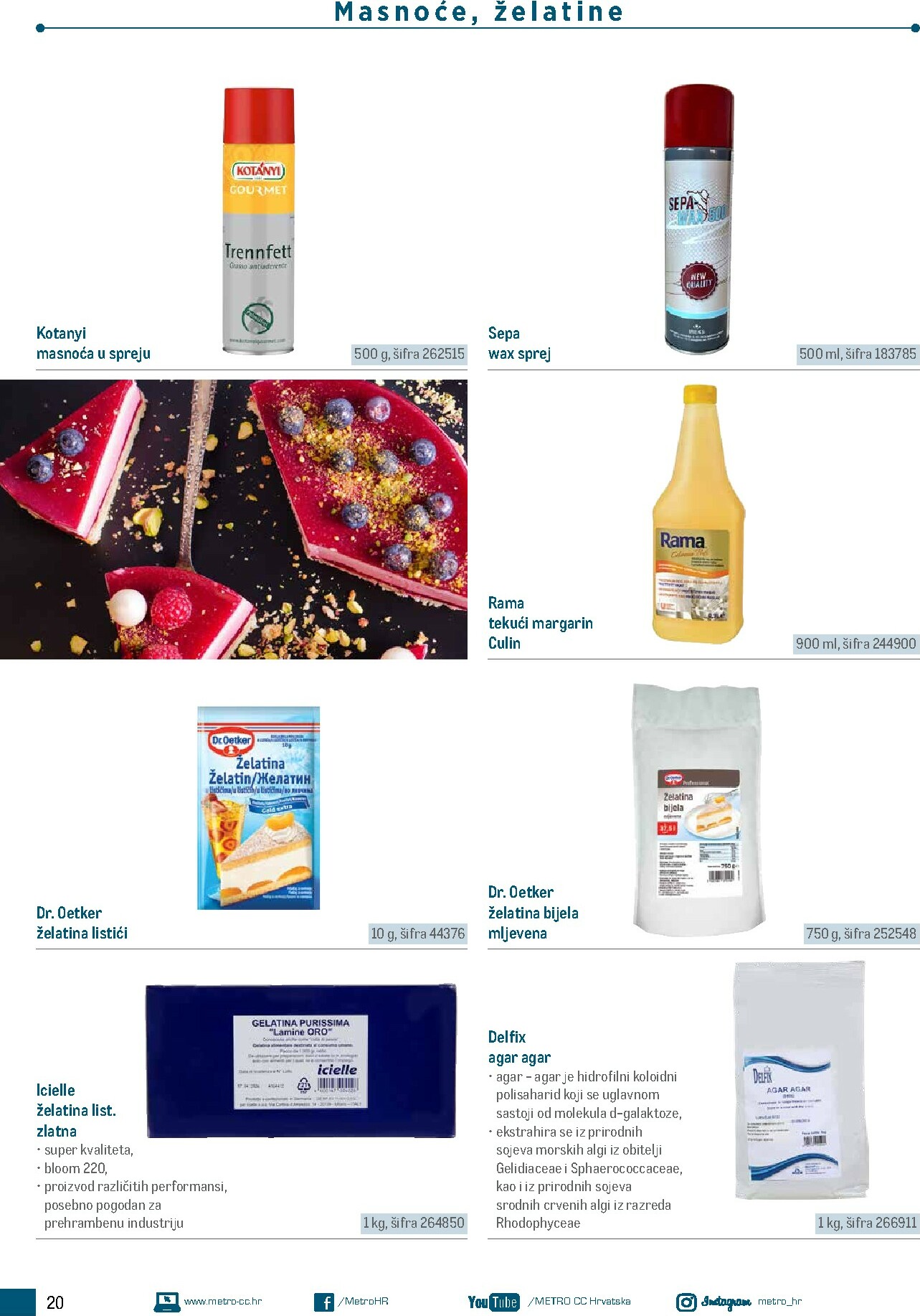 metro - Prelistajte katalog Metro - Poslovna rješenja - Proizvodi za slastičarstvo, vrijedi od 01.01.2026 do 31.12.2026 - page: 20