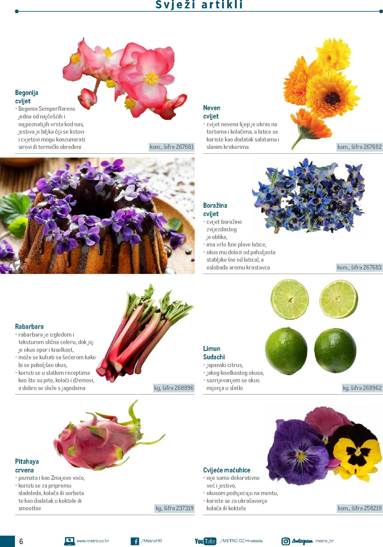 metro - Prelistajte katalog Metro - Poslovna rješenja - Proizvodi za slastičarstvo, vrijedi od 01.01.2026 do 31.12.2026 - page: 6