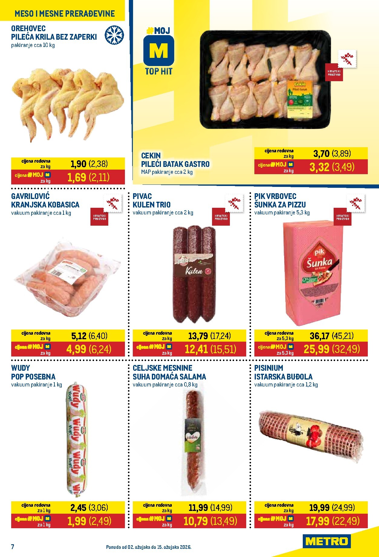 metro - Prelistajte katalog Metro - Prehrana i neprehrana, vrijedi od 02.03.2026 do 15.03.2026 - page: 7