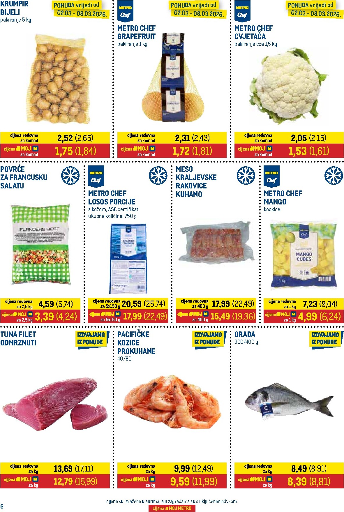 metro - Prelistajte katalog Metro - Prehrana i neprehrana, vrijedi od 02.03.2026 do 15.03.2026 - page: 6
