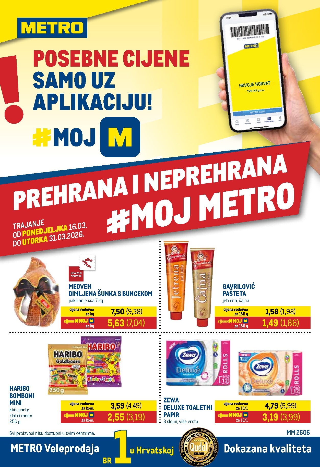 metro - Prelistajte katalog Metro, vrijedi od 16.03.2026 do 31.03.2026
