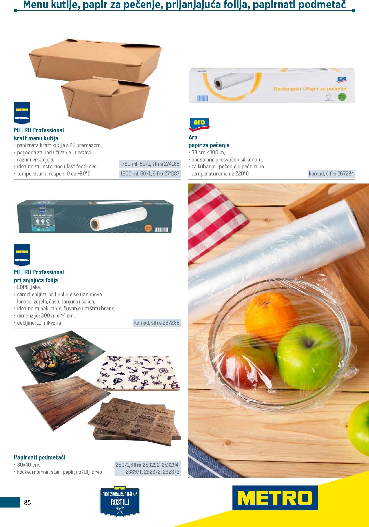 metro - Prelistajte katalog Metro - Poslovna rješenja - Roštilj, vrijedi od 04.03.2026 do 31.12.2026 - page: 85