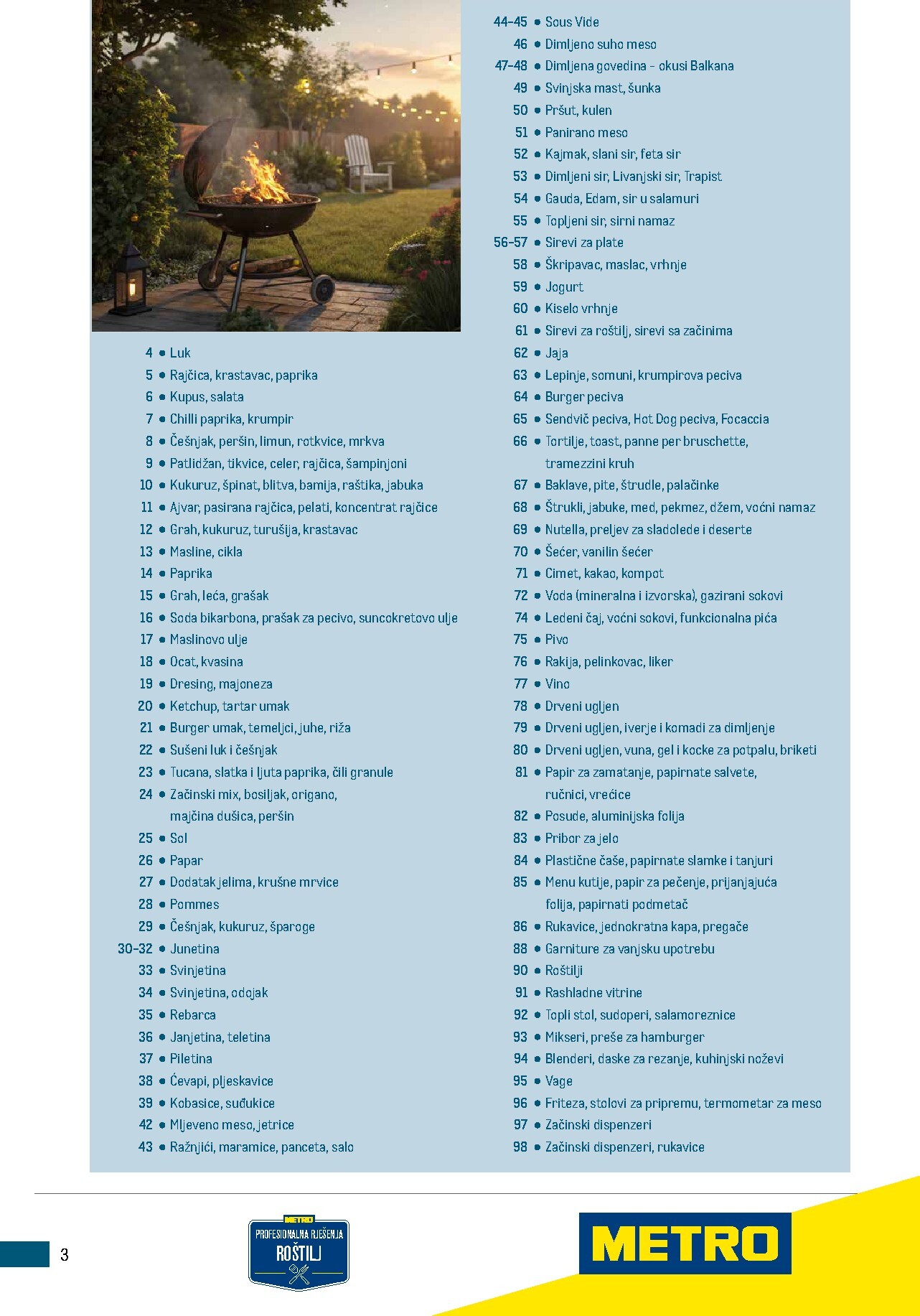 metro - Prelistajte katalog Metro - Poslovna rješenja - Roštilj, vrijedi od 04.03.2026 do 31.12.2026 - page: 3
