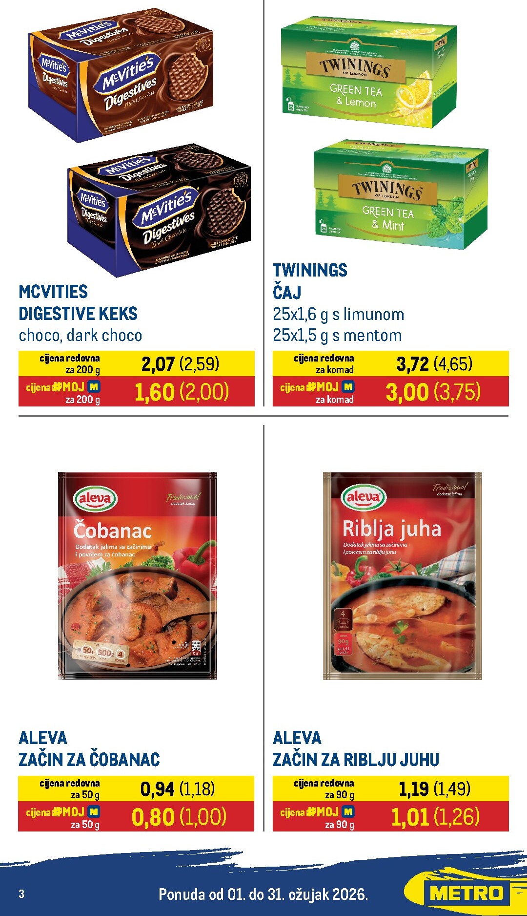 metro - Prelistajte katalog Metro - Metro i partneri, vrijedi od 01.03.2026 do 31.03.2026 - page: 3