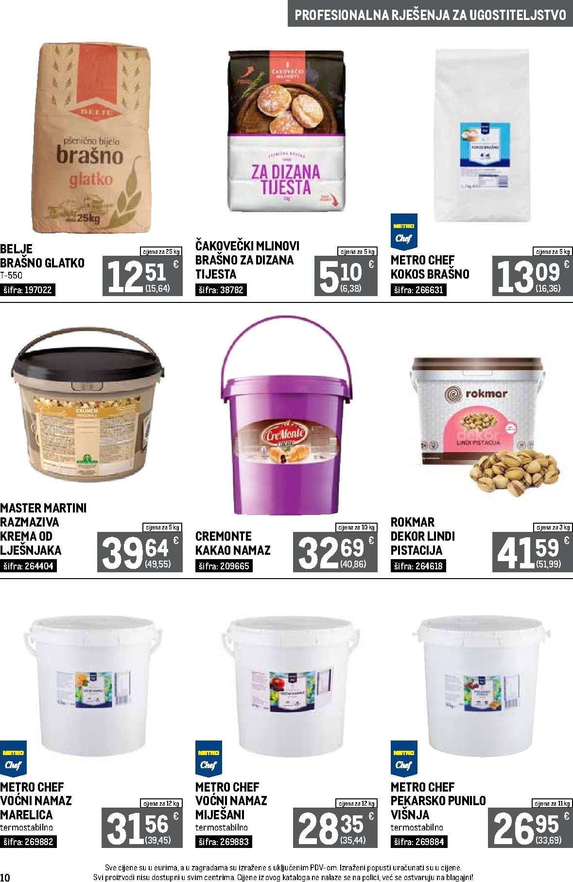 metro - Prelistajte katalog Metro - Profesionalna rješenja za ugostiteljstvo, vrijedi od 01.04.2026 do 03.05.2026 - page: 10