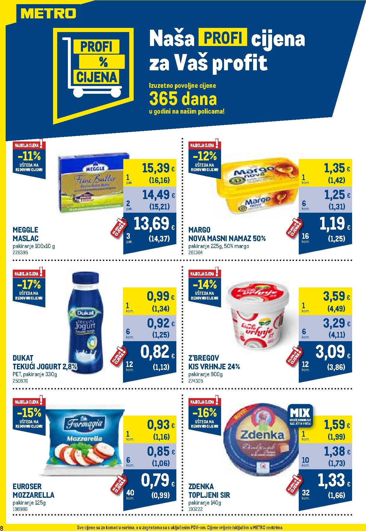 metro - Metro - Profi cijena letak za sljedeći tjedan od ponedjeljka 04.05.2026 do nedjelje 31.05.2026 - page: 8