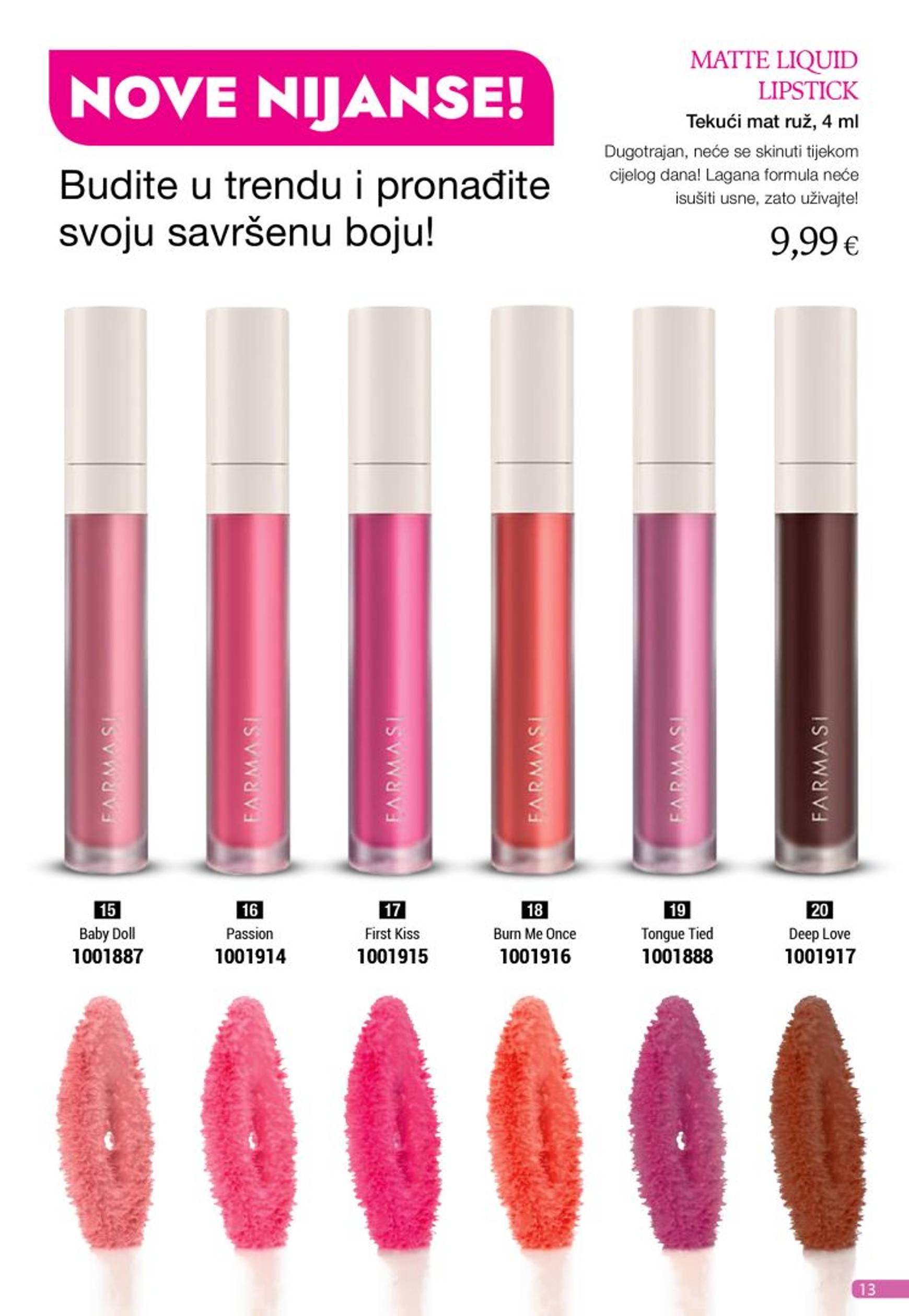 farmasi - Novi katalog Farmasi 01.09. - 30.09. - page: 13 farmasi - Novi katalog Farmasi 01.09. - 30.09. - page: 13