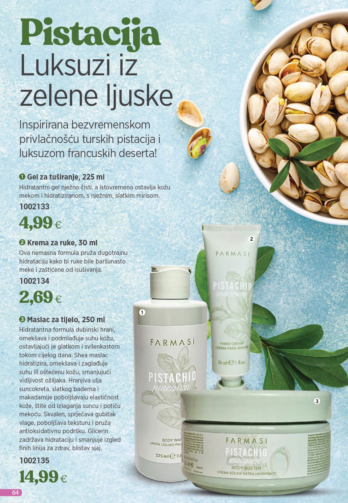 farmasi - Prelistajte katalog Farmasi, vrijedi od 01.08. do 31.08. - page: 64