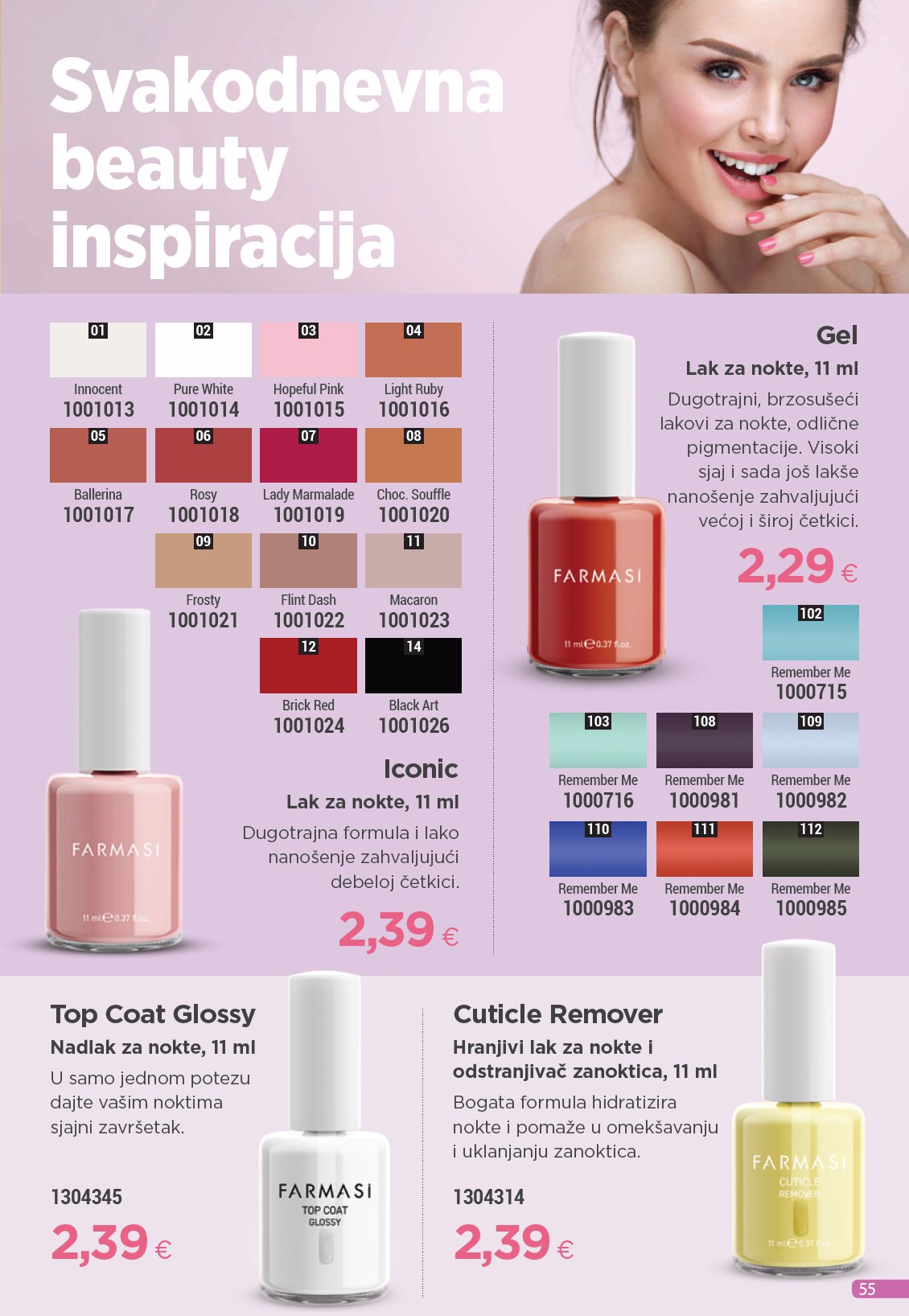 farmasi - Prelistajte katalog Farmasi, vrijedi od 01.08. do 31.08. - page: 55