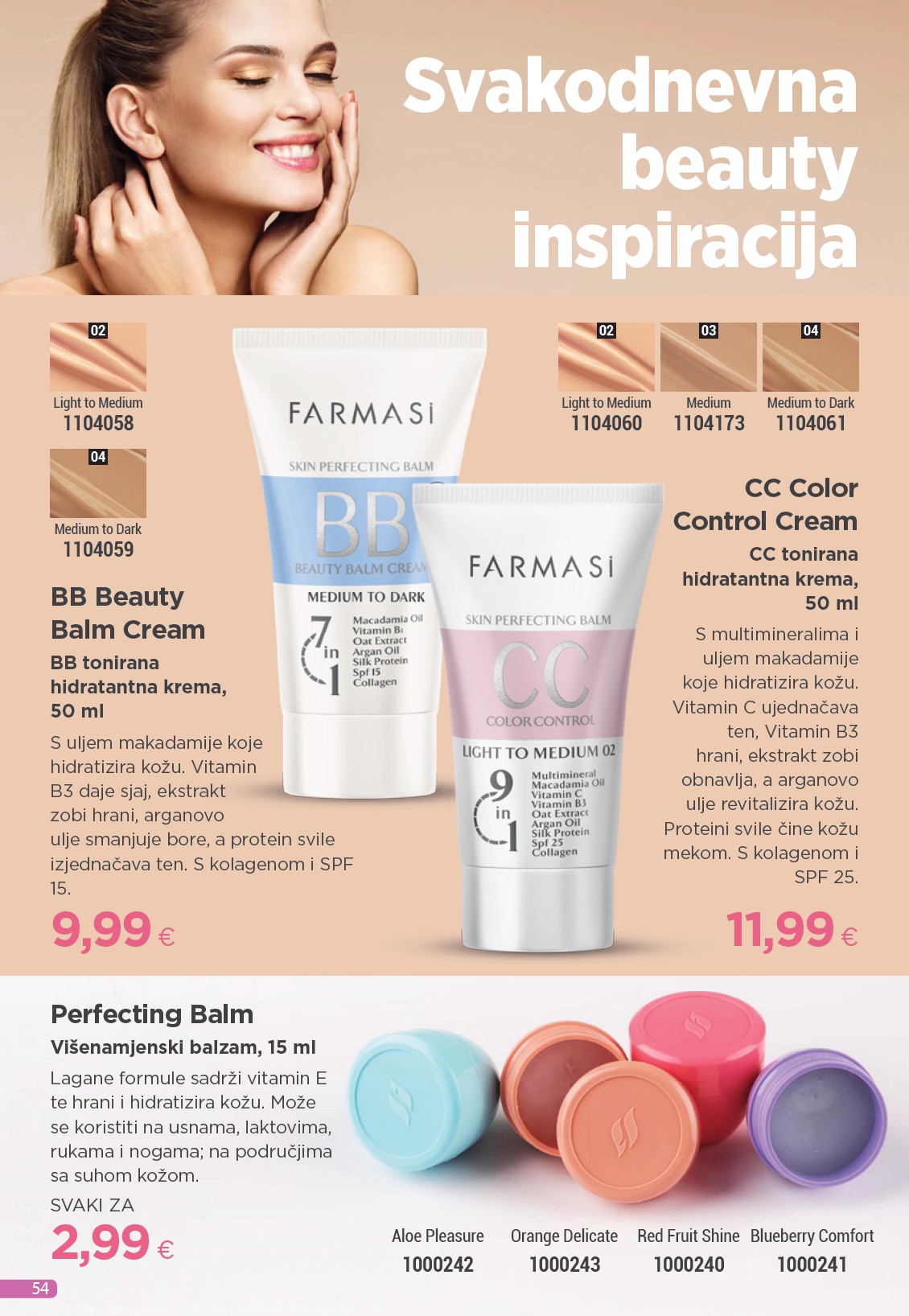 farmasi - Prelistajte katalog Farmasi, vrijedi od 01.08. do 31.08. - page: 54