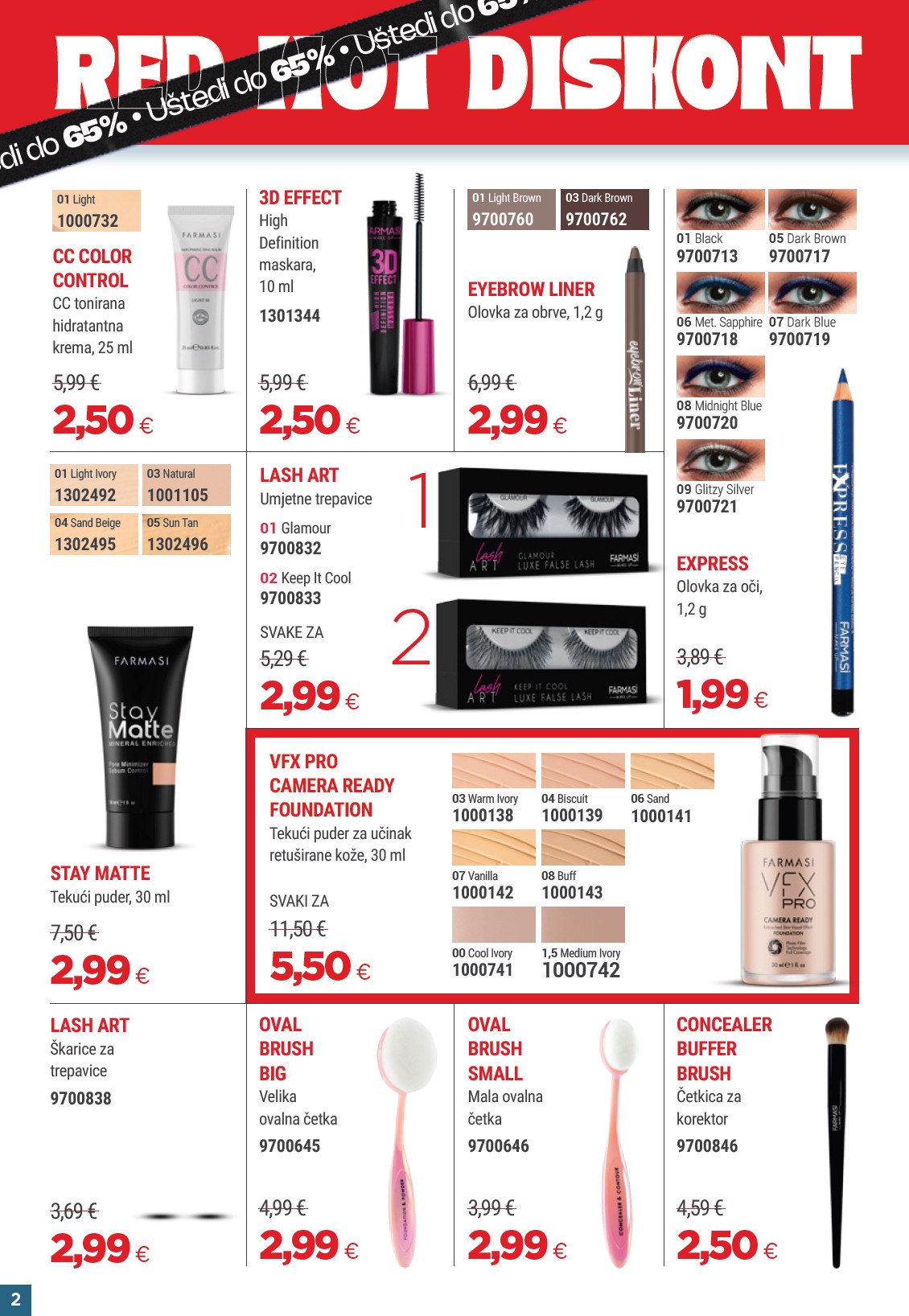 farmasi - Prelistajte katalog Farmasi - Red Hot Diskont, vrijedi od 15.08. do 31.08. - page: 2