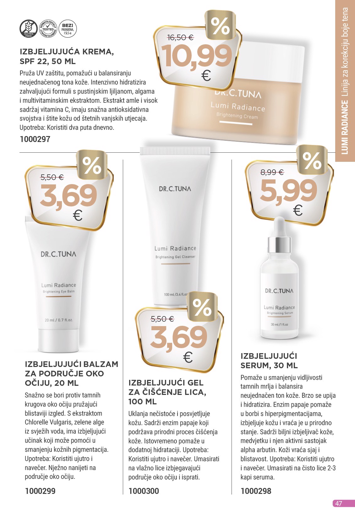 farmasi - Prelistajte katalog Farmasi, vrijedi od 01.09. do 30.09. - page: 47