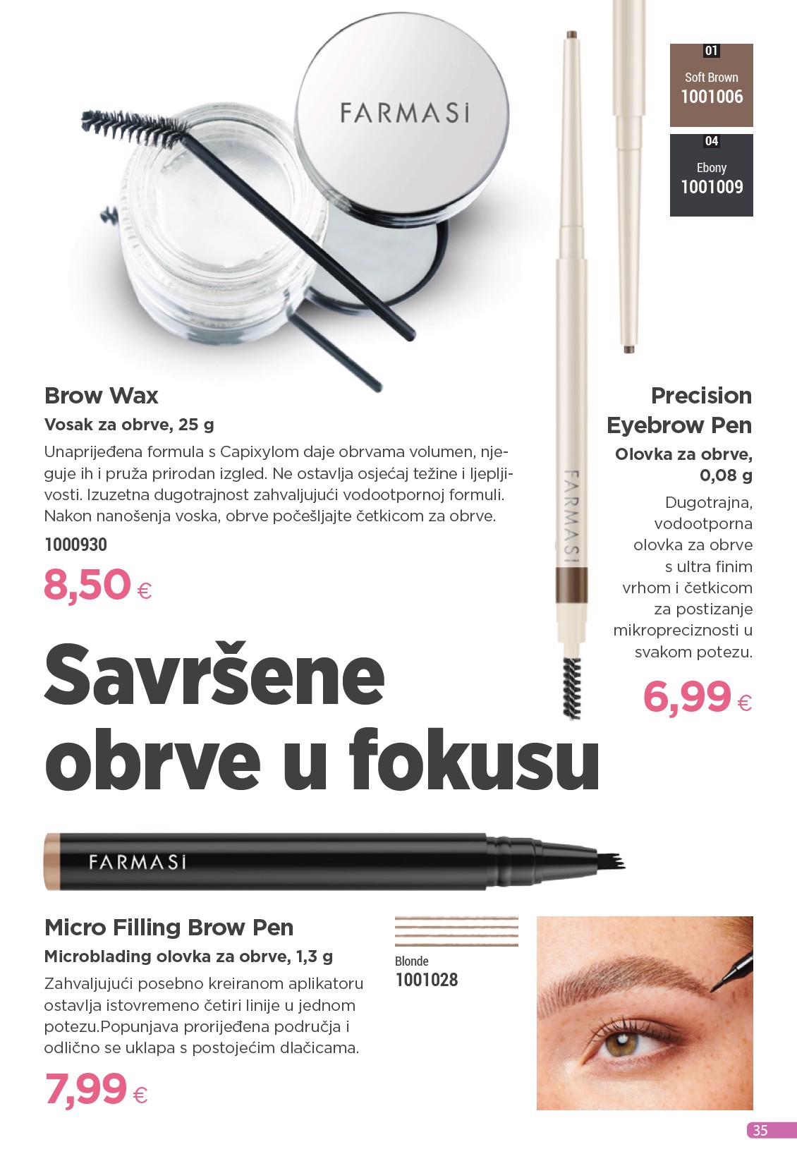 farmasi - Prelistajte katalog Farmasi, vrijedi od 01.09. do 30.09. - page: 35