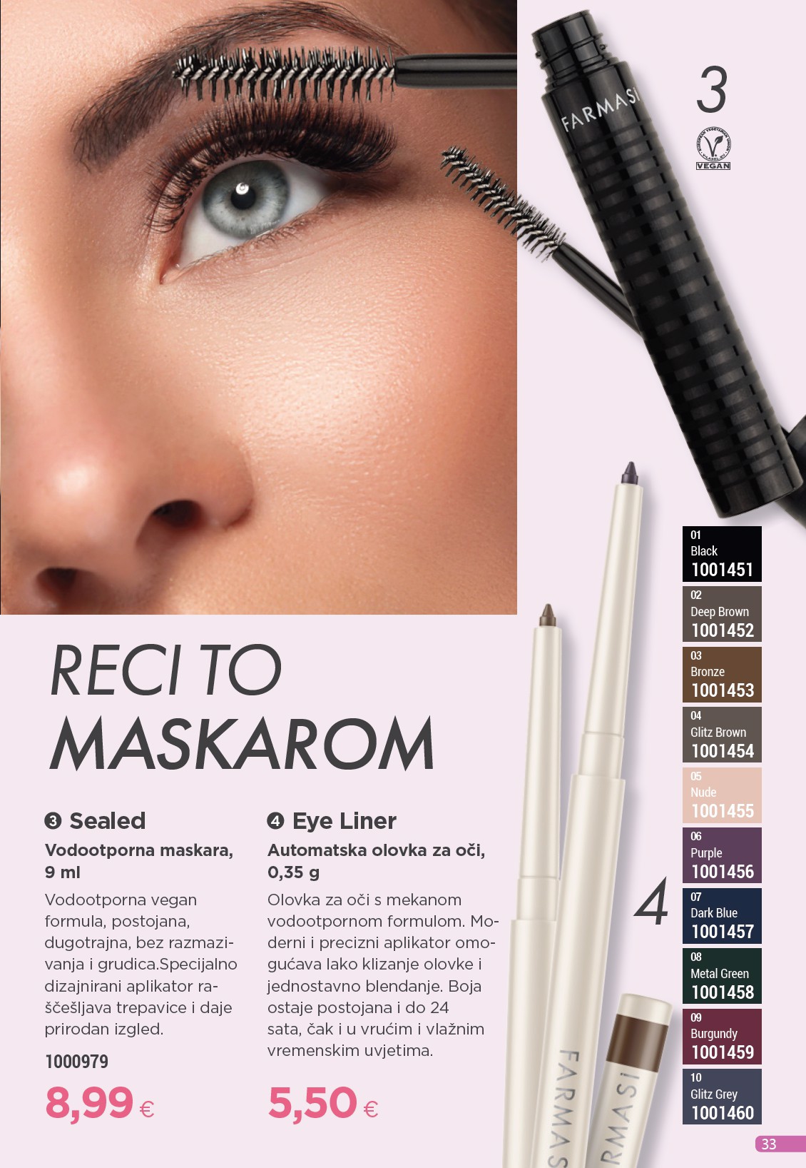 farmasi - Prelistajte katalog Farmasi, vrijedi od 01.09. do 30.09. - page: 33