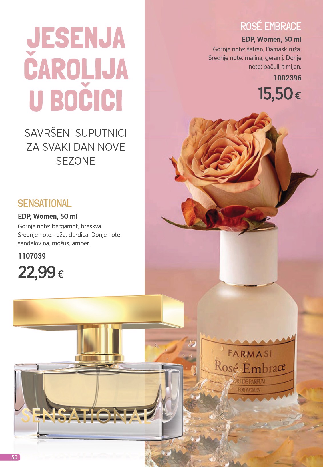 farmasi - Prelistajte katalog Farmasi, vrijedi od 01.10. do 31.10. - page: 58