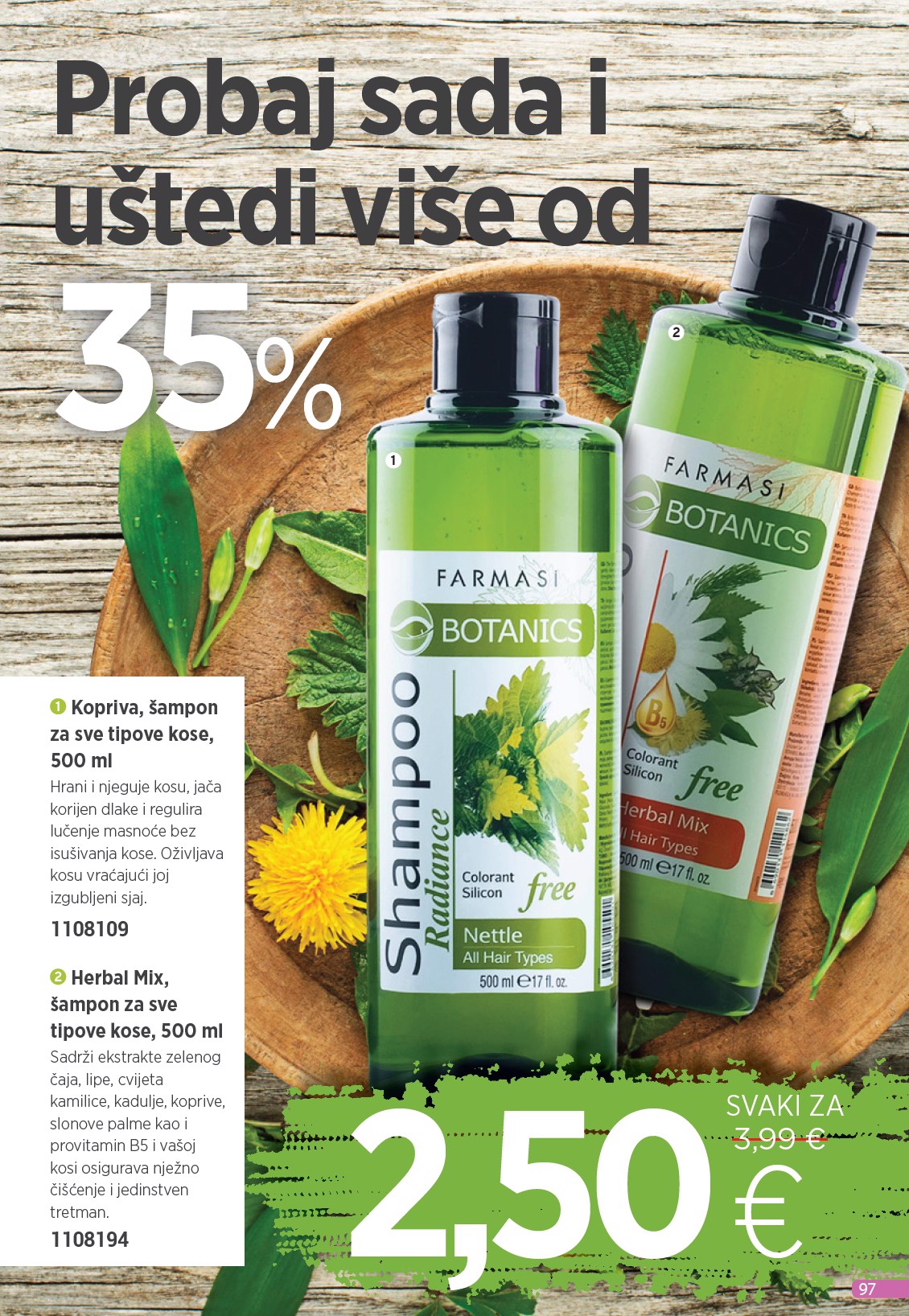 farmasi - Prelistajte katalog Farmasi, vrijedi od 01.10. do 31.10. - page: 97