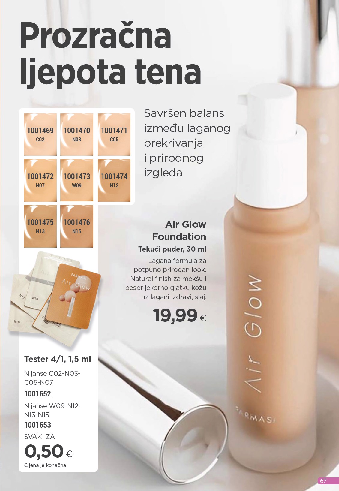 farmasi - Prelistajte katalog Farmasi, vrijedi od 01.10. do 31.10. - page: 67
