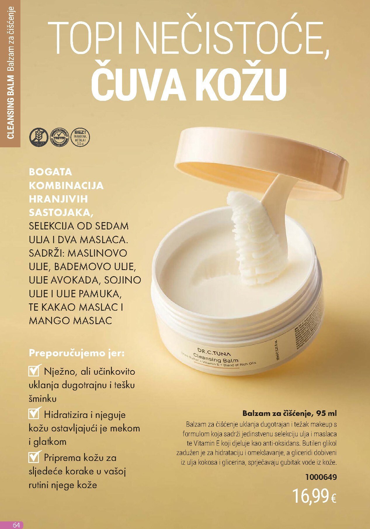 farmasi - Prelistajte katalog Farmasi, vrijedi od 01.12. do 31.12. - page: 64