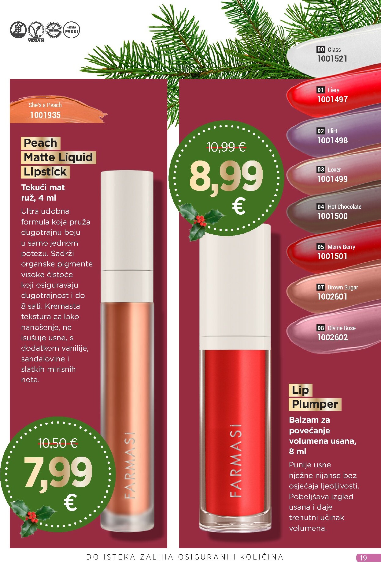 farmasi - Prelistajte katalog Farmasi, vrijedi od 01.12. do 31.12. - page: 19