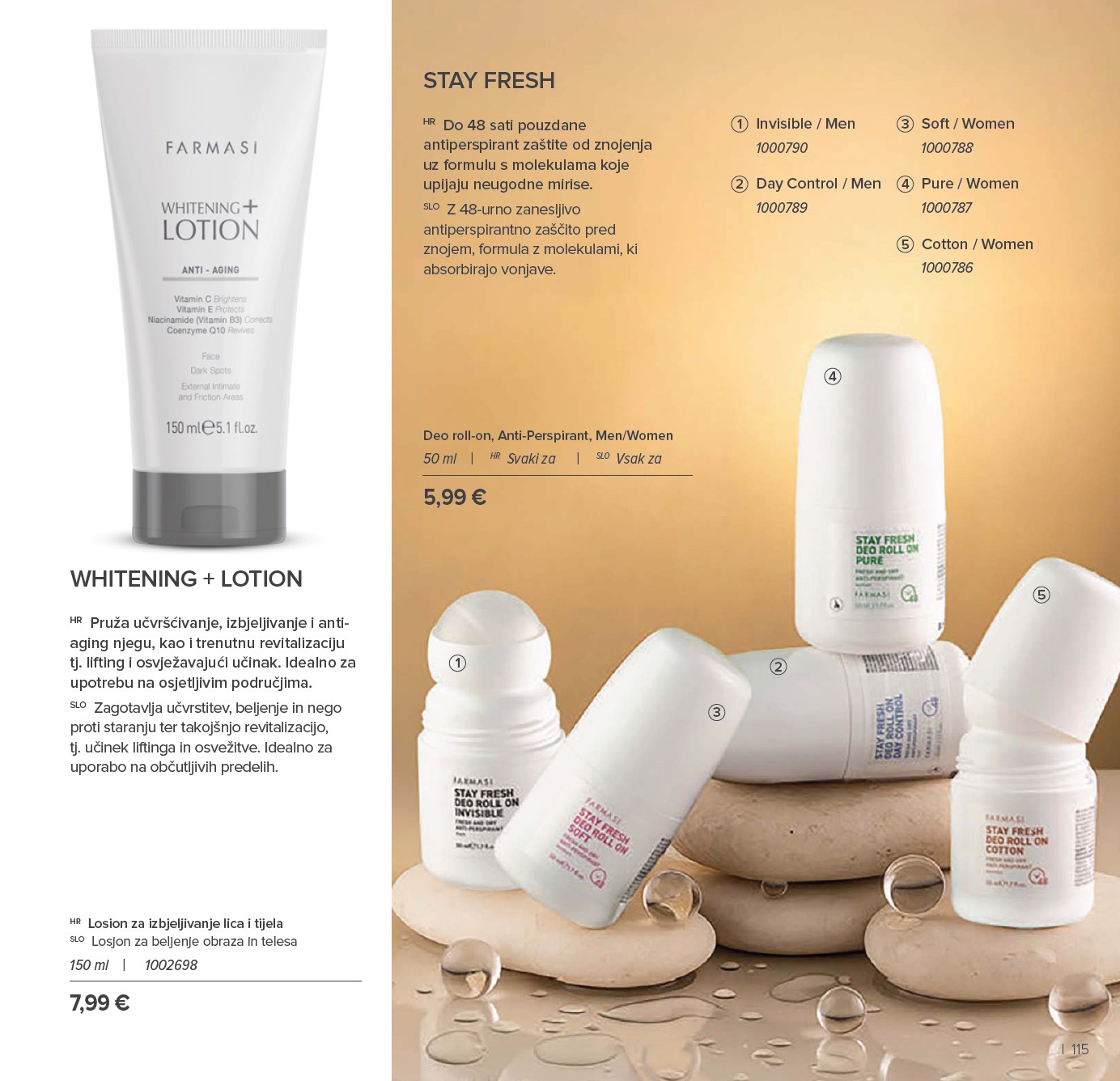 farmasi - Prelistajte katalog Farmasi, vrijedi od 01.01. do 31.01. - page: 115