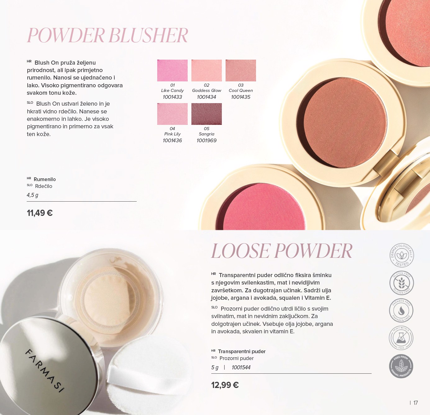 farmasi - Prelistajte katalog Farmasi, vrijedi od 01.01. do 31.01. - page: 17