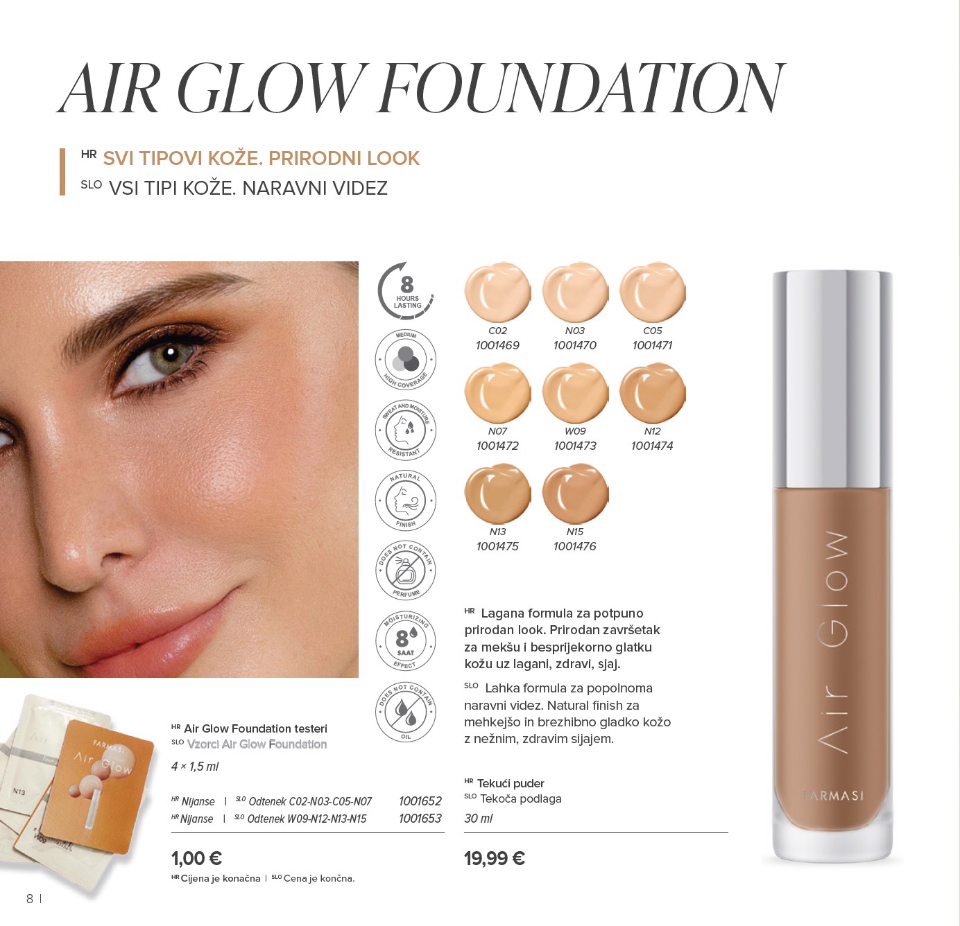 farmasi - Prelistajte katalog Farmasi, vrijedi od 01.01. do 31.01. - page: 8