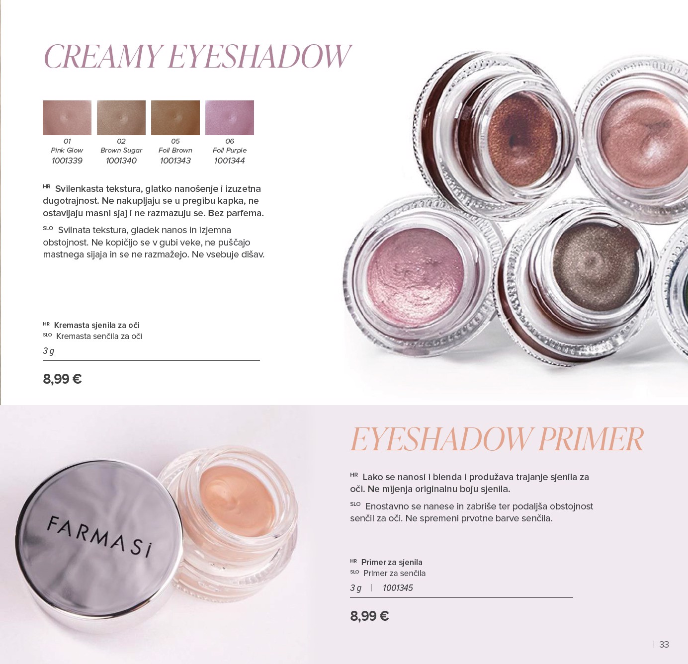 farmasi - Prelistajte katalog Farmasi, vrijedi od 01.01. do 31.01. - page: 33