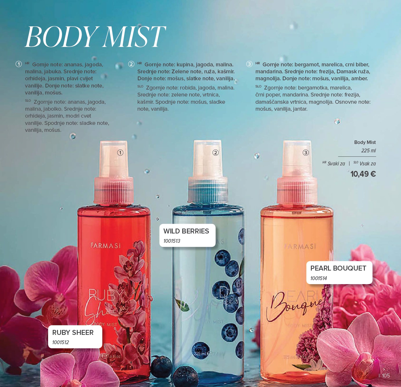 farmasi - Prelistajte katalog Farmasi, vrijedi od 01.01. do 31.01. - page: 105