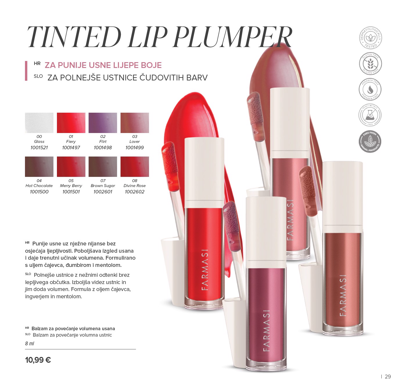 farmasi - Prelistajte katalog Farmasi, vrijedi od 01.01. do 31.01. - page: 29