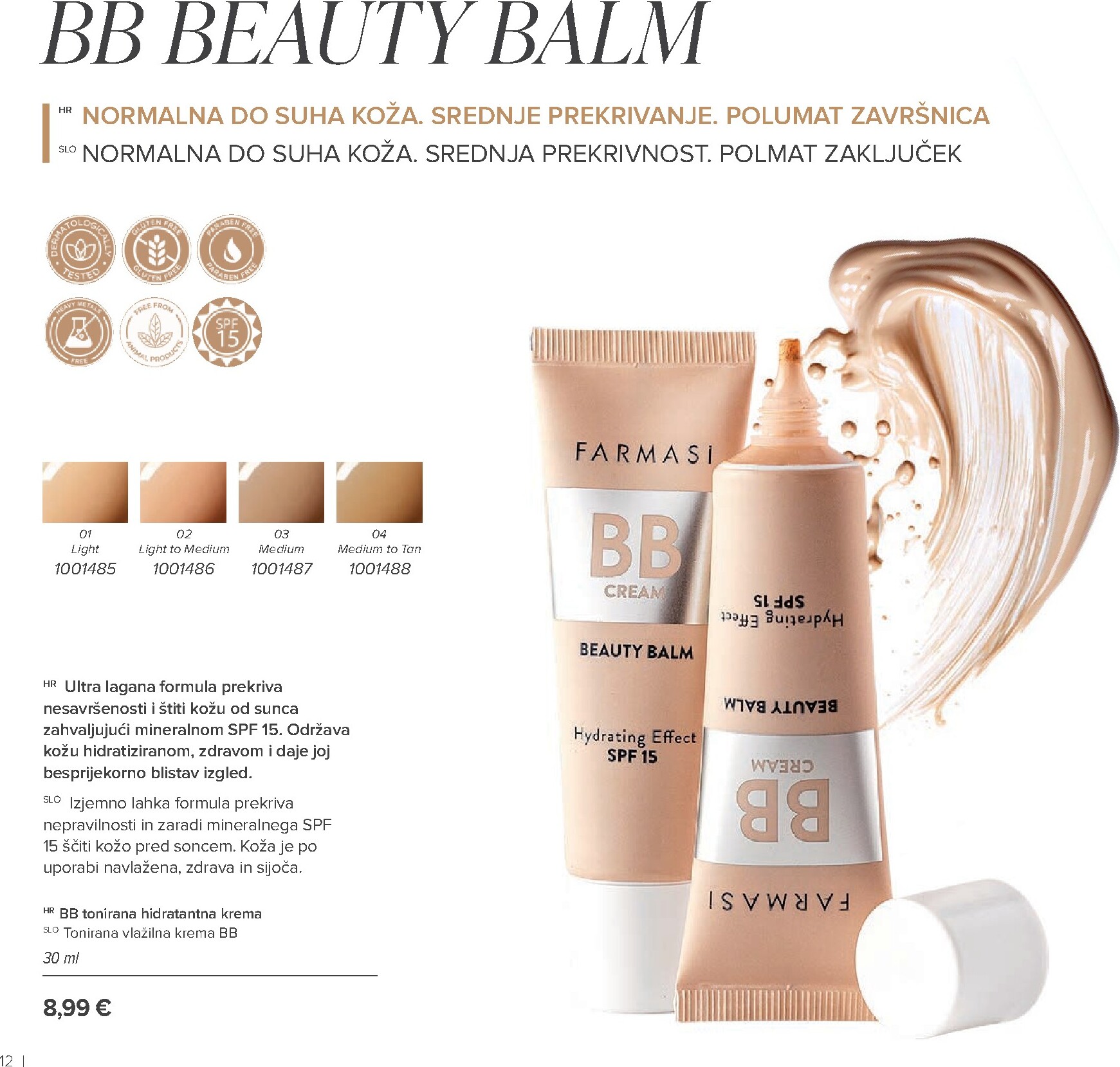 farmasi - Aktualni Farmasi katalog vrijedi od petka 01.05.2026 do utorka 30.06.2026 - page: 12