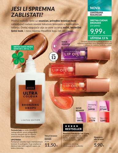 avon - Aktualni katalog Avon od srijede, 01.07.2026 do petka, 31.07.2026 - page: 31