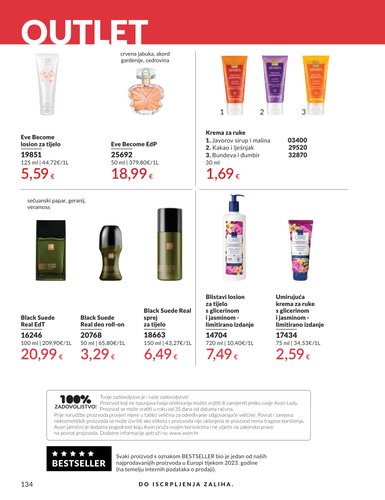 avon - Aktualni katalog Avon od srijede, 01.07.2026 do petka, 31.07.2026 - page: 134