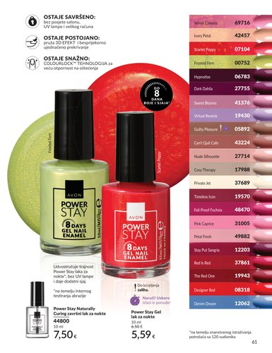 avon - Aktualni katalog Avon od srijede, 01.07.2026 do petka, 31.07.2026 - page: 61
