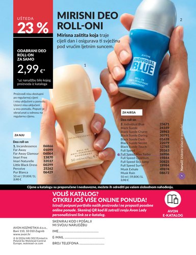 avon - Aktualni katalog Avon od subote, 01.08.2026 do ponedjeljka, 31.08.2026 - page: 175