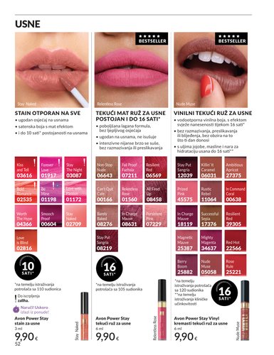 avon - Aktualni katalog Avon od subote, 01.08.2026 do ponedjeljka, 31.08.2026 - page: 50