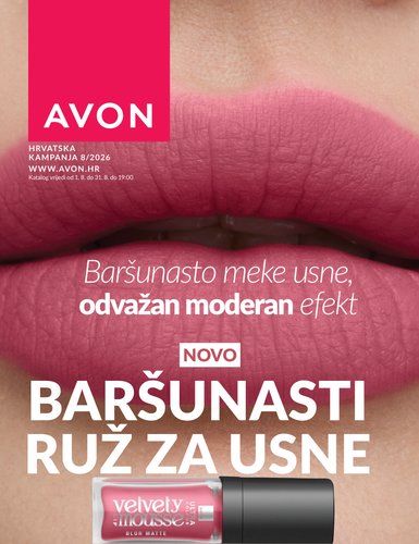 avon - Aktualni katalog Avon od subote, 01.08.2026 do ponedjeljka, 31.08.2026 - page: 1