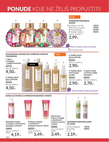 avon - Avon katalog vrijedi od 30.12. do 31.01. - page: 184 avon - Avon katalog vrijedi od 30.12. do 31.01. - page: 184